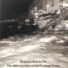 Photo of the Disastrous Flood of the Fort Worth Stockyards in 1942