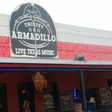 Thirsty Armadillo