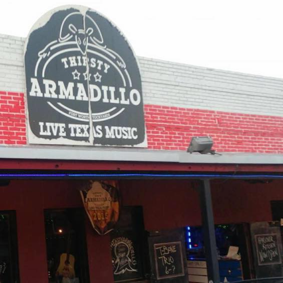 Thirsty Armadillo