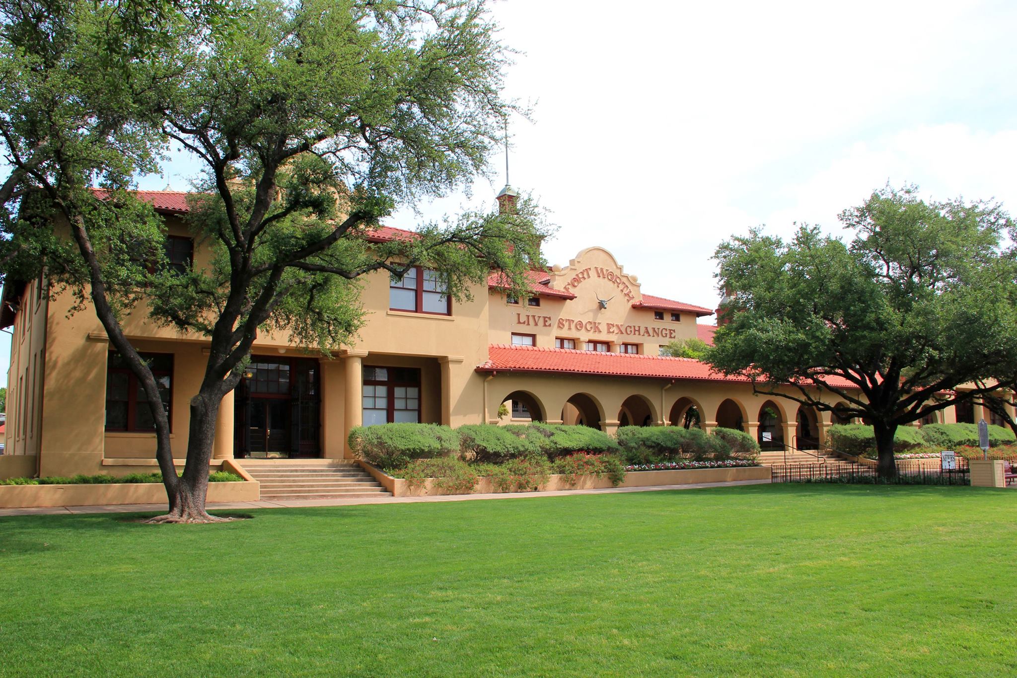 The Stockyards Exchange Building as it looks today. Housed within is the Stockyards Museum. 