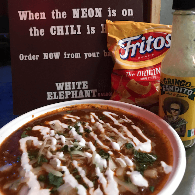 Chili Parlor at White Elephant Saloon