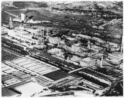 Fort Worth Stockyards in the 1930's.   