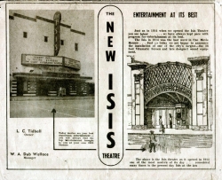 New Isis Theater 1914   
